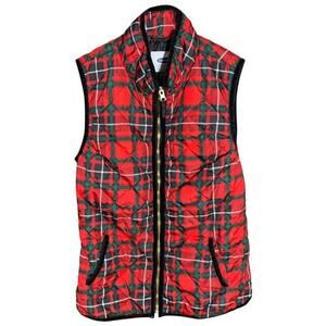 Old Navy Women's Red Puffer Winter Vest Size S